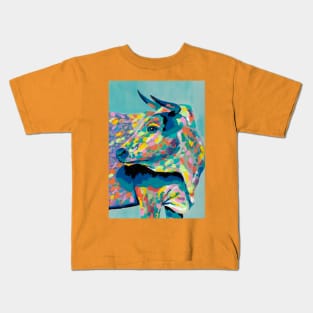 Colorful ox Kids T-Shirt